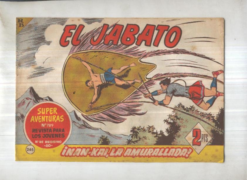 Bruguera: El Jabato numero 265: Nan-Kai, la amurallada