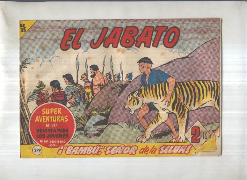 Bruguera: El Jabato numero 279: Bambu, señor de la selva