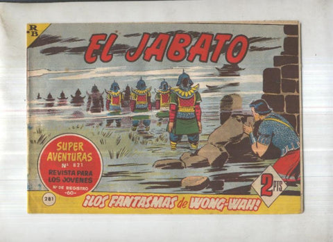 Bruguera: El Jabato numero 281: Los fantasmas de Wong-Wah