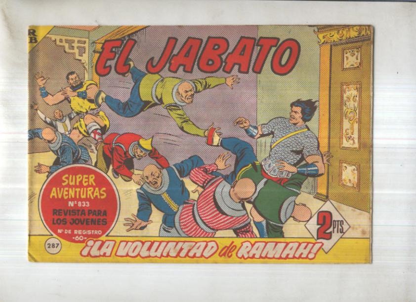 Bruguera: El Jabato numero 287: La voluntad de Ramah