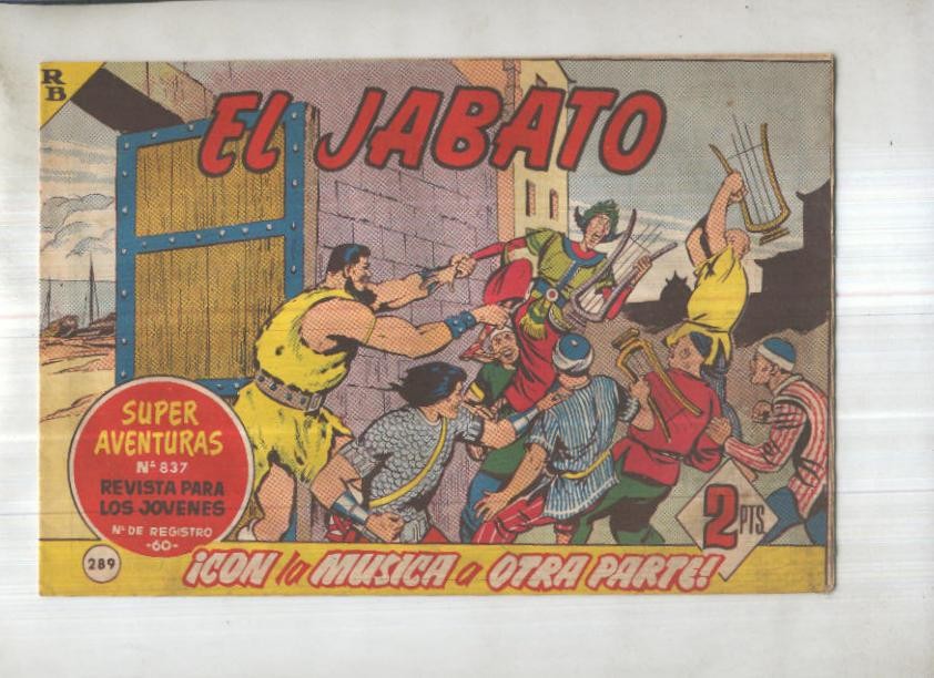 Bruguera: El Jabato numero 289: Con la musica a otra parte