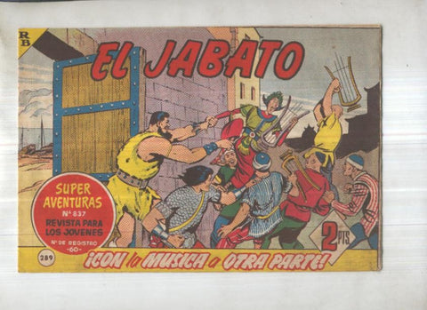 Bruguera: El Jabato numero 289: Con la musica a otra parte
