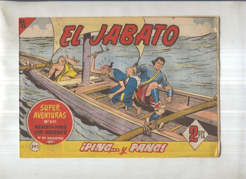 Bruguera: El Jabato numero 293: Ping y Pang