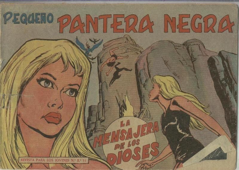 Pequeño Pantera Negra numero 129 (numerado 1 en trasera)