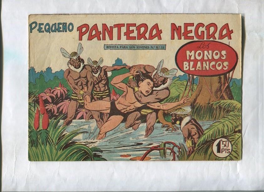Pequeño Pantera Negra numero 131 (numerado 1 en trasera)