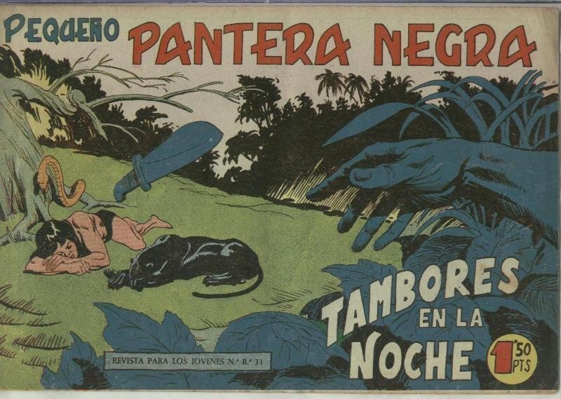 Pequeño Pantera Negra numero 133: Tambores en la noche