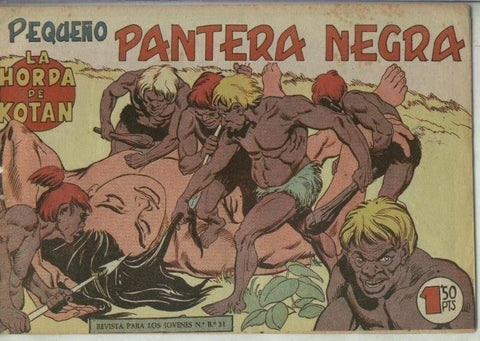 Pequeño Pantera Negra numero 134: La horda de Kotan