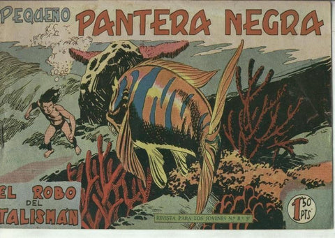 Pequeño Pantera Negra numero 149: El robo del talisman