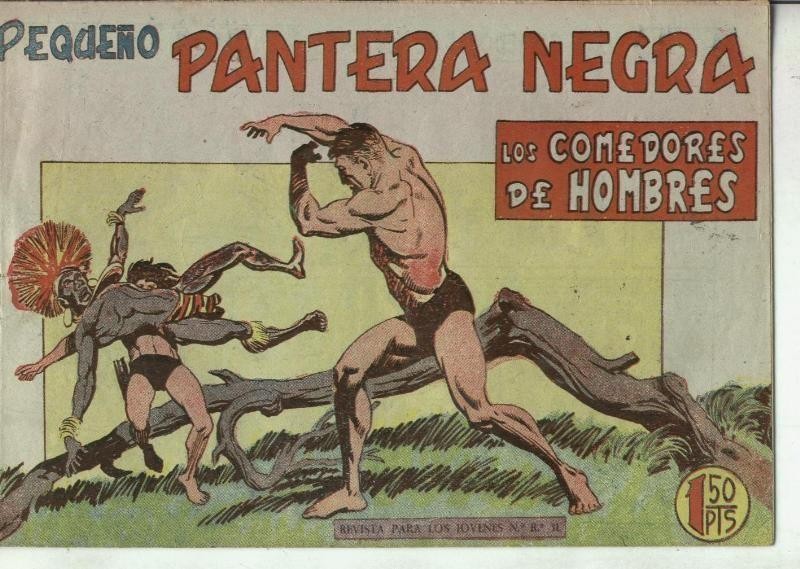 Pequeño Pantera Negra numero 160: Los comedores de hombres