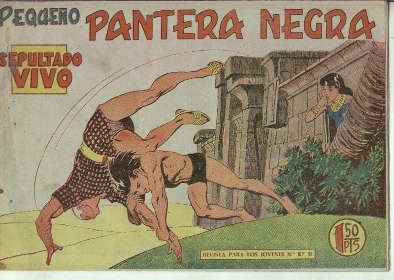 Pequeño Pantera Negra numero 163: Sepultado vivo