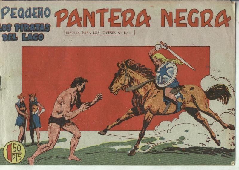 Pequeño Pantera Negra numero 179: Los piratas del lago