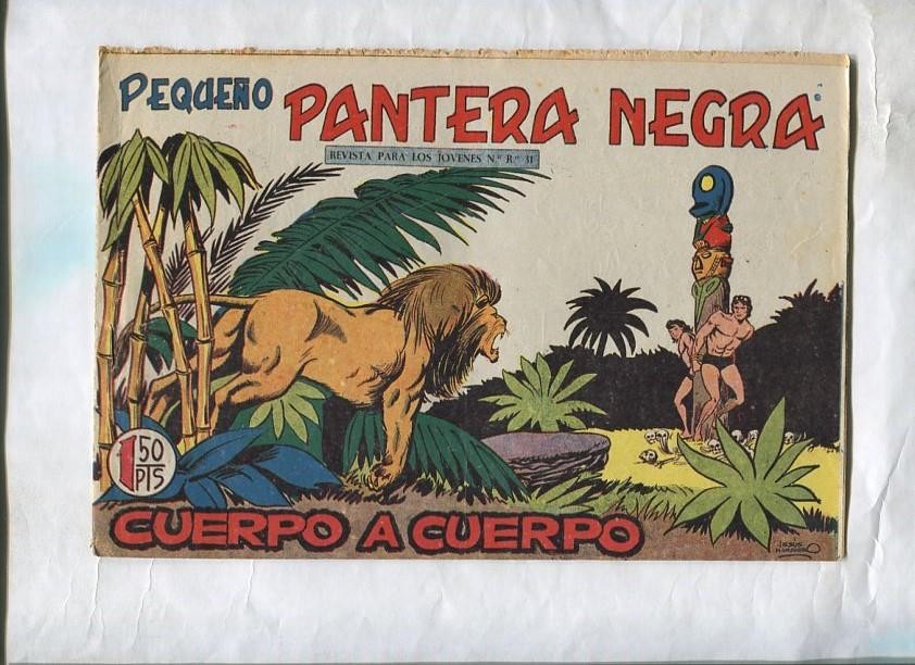 Pequeño Pantera Negra numero 190: Cuerpo a cuerpo