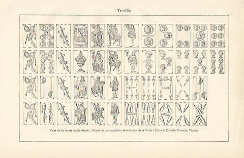 LAMINA ESPASA 850: Valor de las cartas en el tresillo