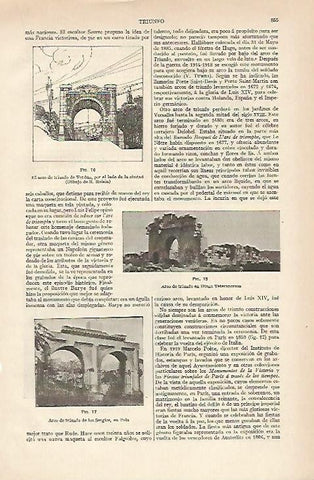 LAMINA ESPASA 895: Arcos de Triunfo