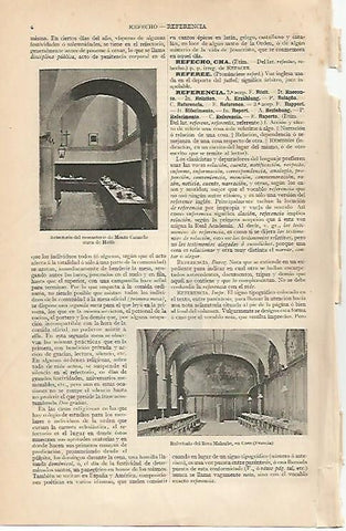 LAMINA ESPASA 951: Refectorio del monasterio del Monte Carmelo y del Liceo Maherbe