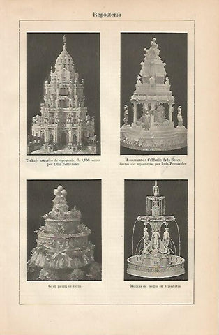 LAMINA ESPASA 1026: Pasteles