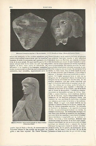 LAMINA ESPASA 1147: Mascaras de momias egipcias