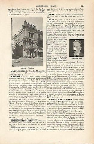 LAMINA ESPASA 1156: Villa Rosa de El Masnou Barcelona