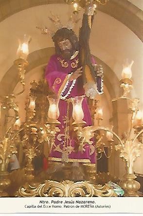 POSTAL 54546: Jesus Nazareno. Moreña Asturias