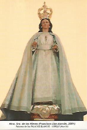 POSTAL 54553: Nuestra Señora de las Nieves. Lorqui Murcia