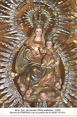 POSTAL 54563: Nuestra Señora de Loreto. Aljarafe Sevilla