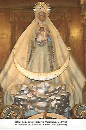 POSTAL 54567: Nuestra Señora de la Victoria. Puente Genil Cordoba