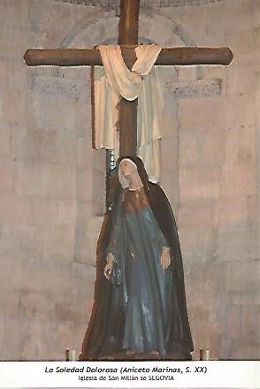 POSTAL 54590: La Soledad Dolorosa. Segovia
