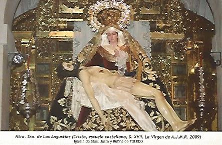 POSTAL 54597: Nuestra Señora de las Angustias. Toledo