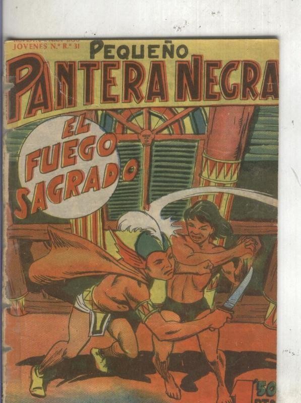 Pequeño Pantera Negra numero 091: el fuego sagrado