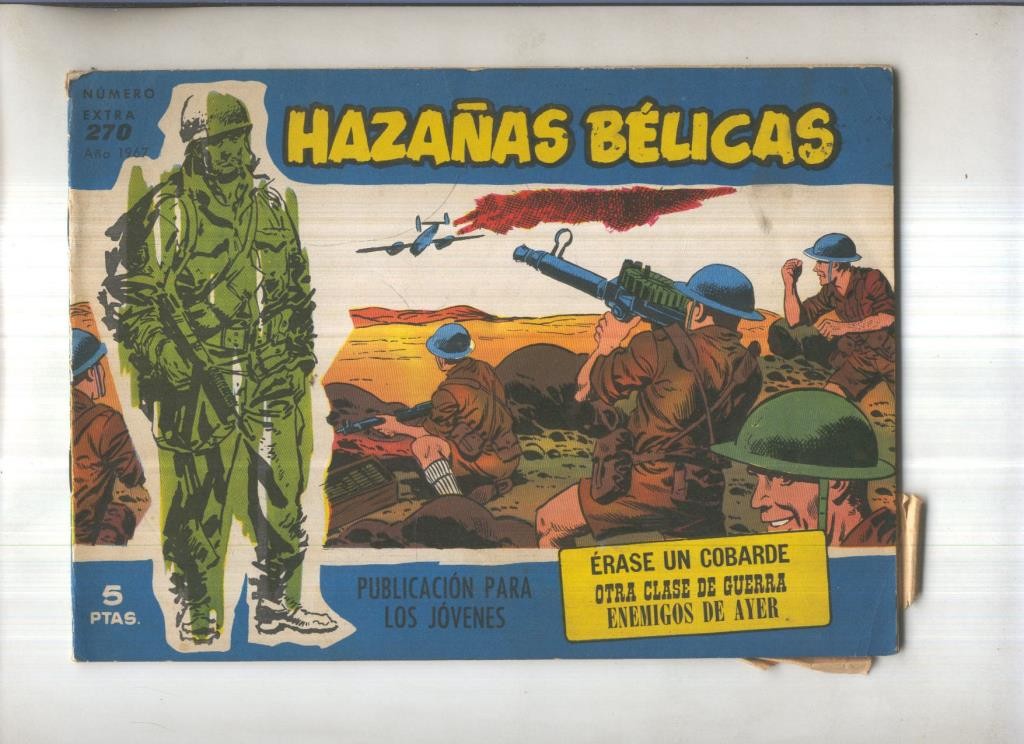 Hazañas Belicas Azules numero 270: Erase un cobarde