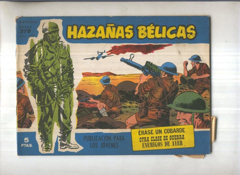 Hazañas Belicas Azules numero 270: Erase un cobarde