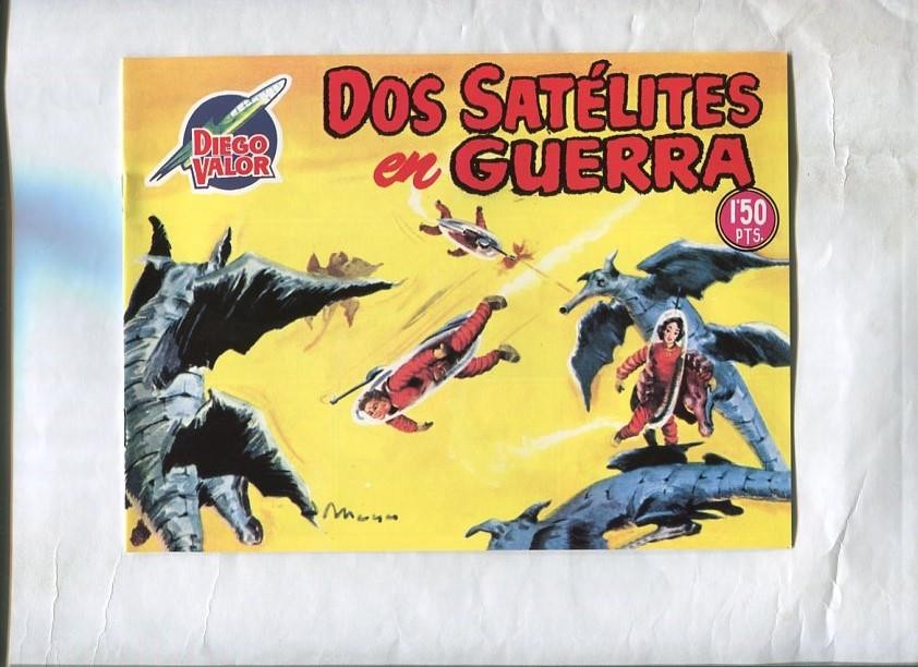 Facsimil: Diego Valor segunda serie numero 05: Dos satelites en guerra
