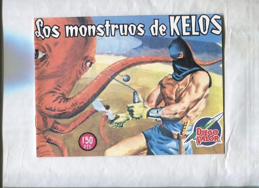 Facsimil: Diego Valor segunda serie numero 07: Los monstruos de Kelos