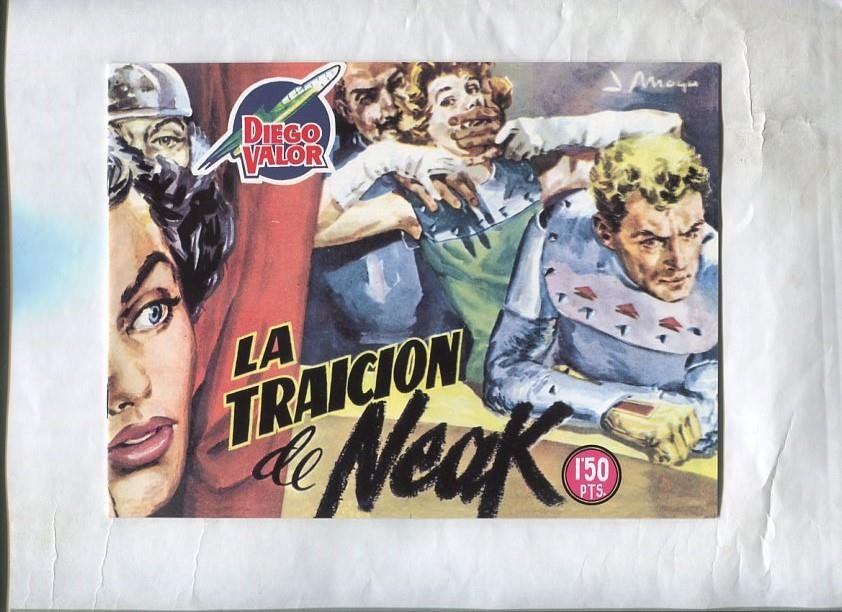 Facsimil: Diego Valor segunda serie numero 08: La traicion de Neok