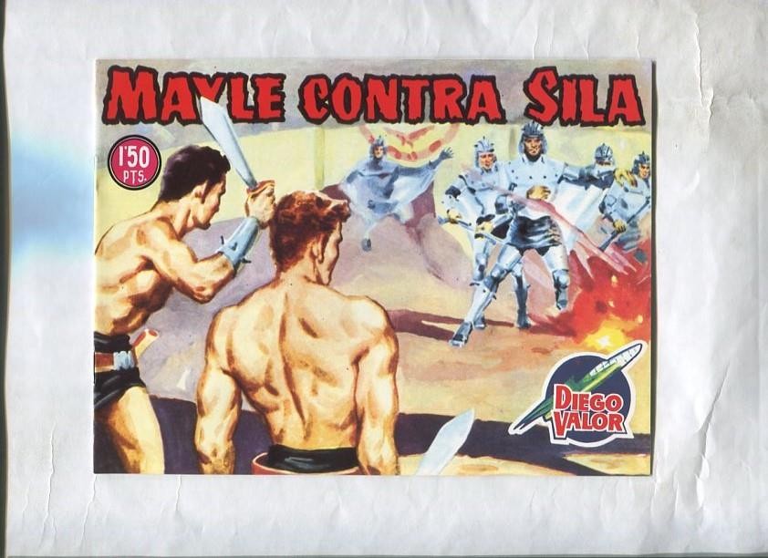 Facsimil: Diego Valor segunda serie numero 09: Mayle contra Sila