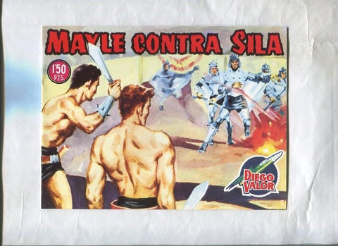 Facsimil: Diego Valor segunda serie numero 09: Mayle contra Sila