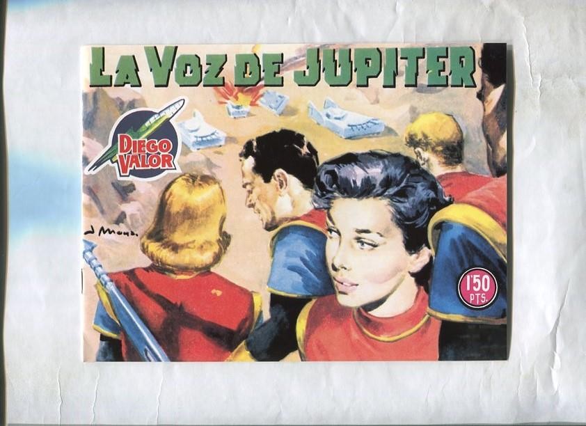 Facsimil: Diego Valor segunda serie numero 11: La voz de Jupiter