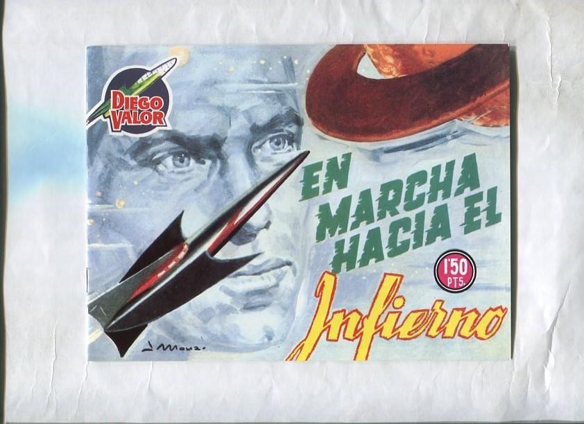 Facsimil: Diego Valor segunda serie numero 12: En marcha hacia el infierno