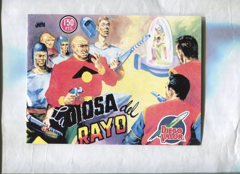 Facsimil: Diego Valor segunda serie numero 15: La diosa del rayo