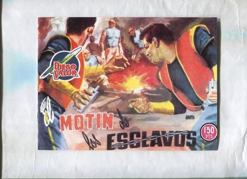 Facsimil: Diego Valor segunda serie numero 17: El motin de los esclavos