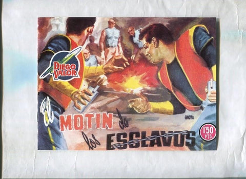 Facsimil: Diego Valor segunda serie numero 17: El motin de los esclavos