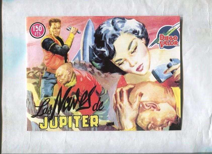 Facsimil: Diego Valor segunda serie numero 18: Las naves de Jupiter