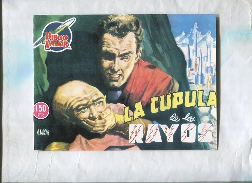 Facsimil: Diego Valor segunda serie numero 19: La cupula de los rayos