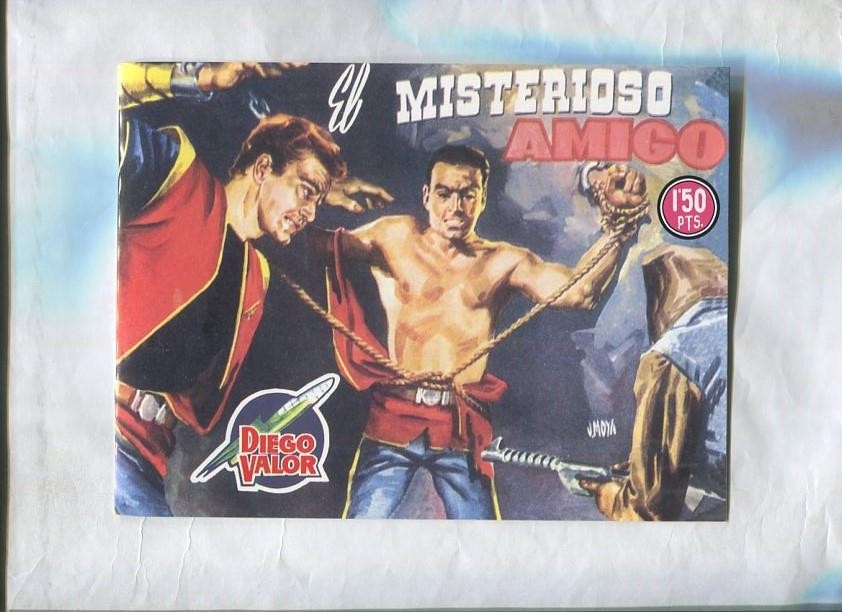 Facsimil: Diego Valor segunda serie numero 21: El misterioso amigo