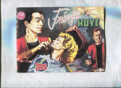 Facsimil: Diego Valor segunda serie numero 22: Frieya huye