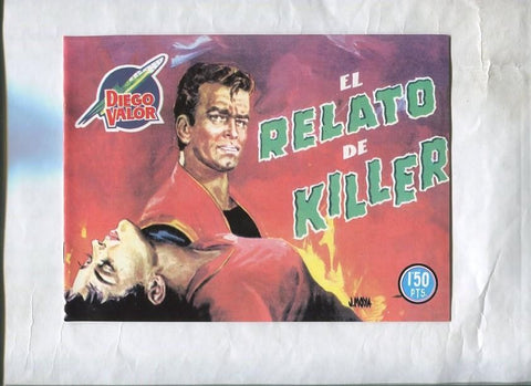 Facsimil: Diego Valor segunda serie numero 24: El relato de Killer