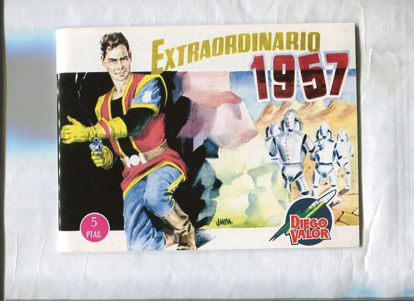 Facsimil: Diego Valor segunda serie numero 29: extraordinario 1957