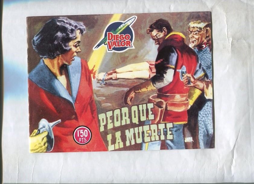 Facsimil: Diego Valor segunda serie numero 30: Peor que la muerte