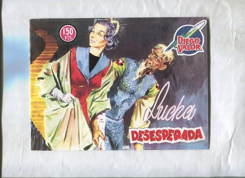 Facsimil: Diego Valor segunda serie numero 32: Lucha desesperada