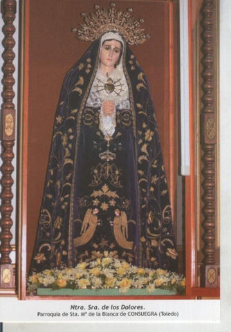 Postal 011802: Virgen Ntra Sra de los Dolores, Consuegra (Toledo) 